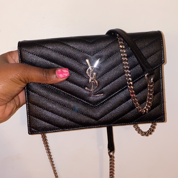 ***SOLD*** Saint Lauren envelope chain wallet - Picture 5 of 6